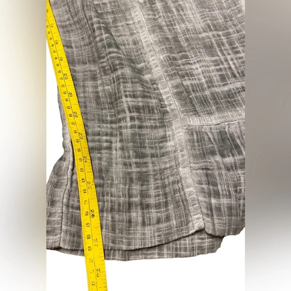 Soft Surroundings Raleigh Pants Cotton Gauze Ruffle Hem Wide Leg - Picture 12 of 12